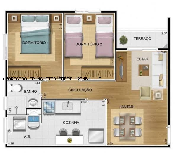 Apartamento à venda com 2 quartos, 1 banheiro, 1 vaga e 49m² no Parque Dom Pedro II, Campinas (SP) — foto 18 de 18