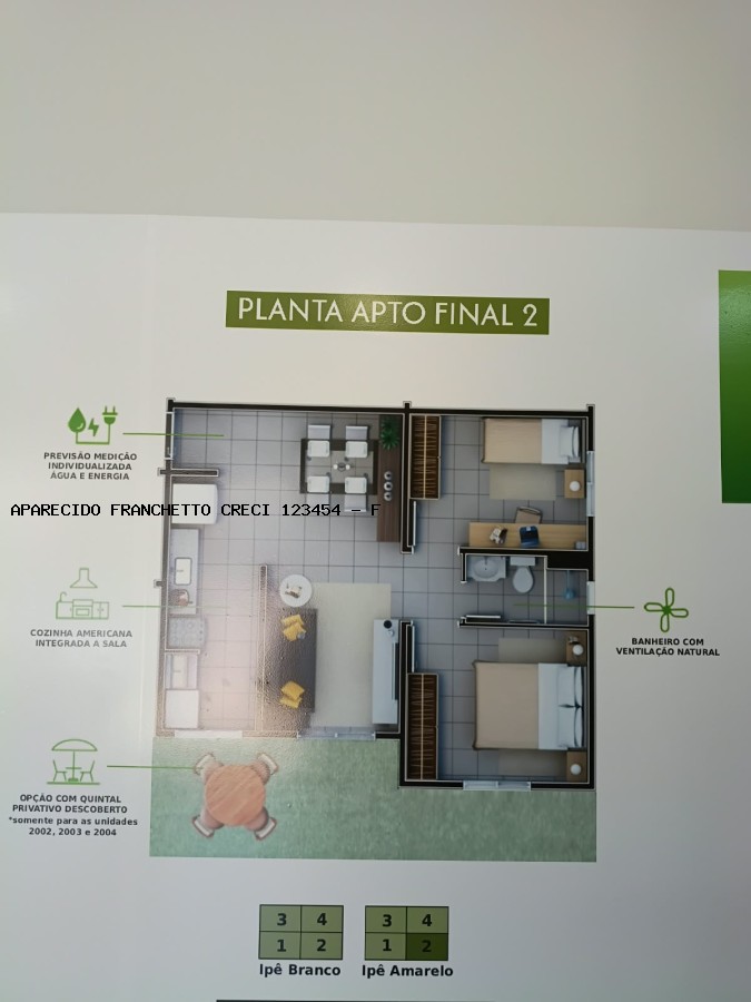 Apartamento à venda com 2 quartos, 1 banheiro, 1 vaga e 48m² no Satélite Iris, Campinas (SP) — foto 11 de 21